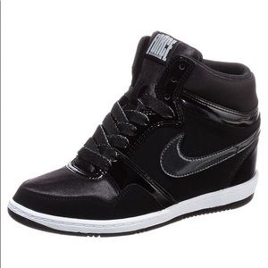 Nike force sky high hidden wedge sneakers